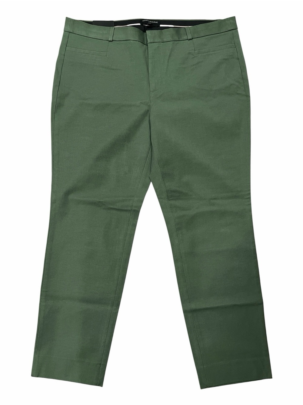 Banana Republic Sloan Olive Green Cropped Slim Ankle Pants 16